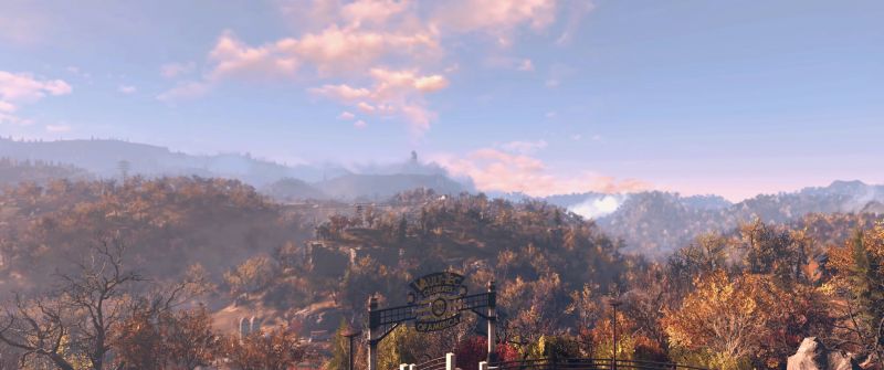 File:Fallout76 - Beautiful Sunset just otside the Vault.jpg
